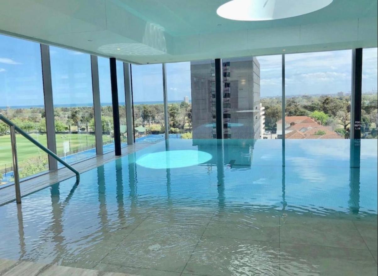 The Fawkner Apartment Bay-View Pool/Gym Free Parking Melbourne Bagian luar foto